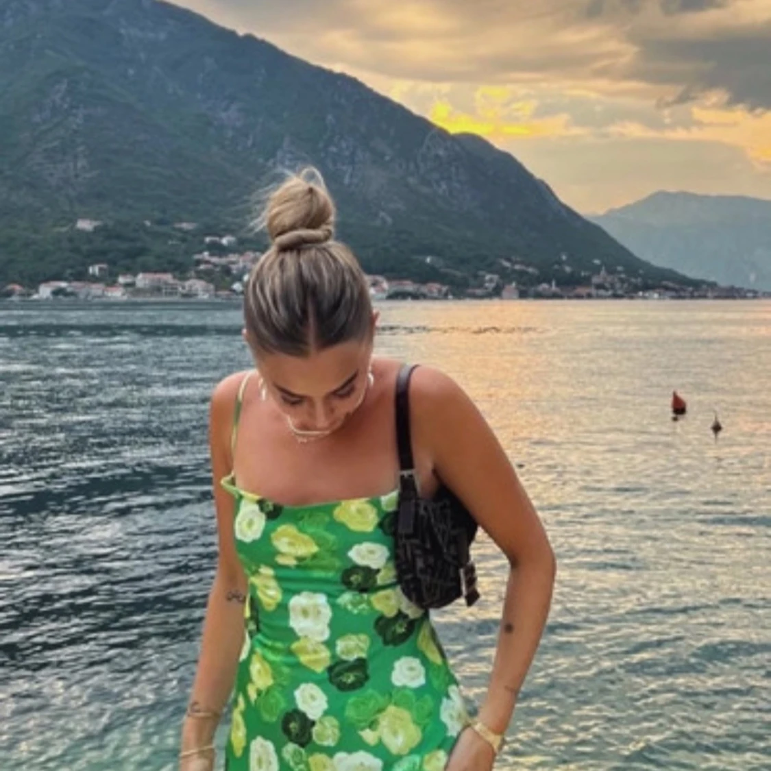 Adoore långklänning med snörning - 2