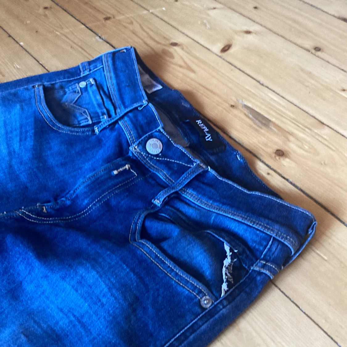 Replay Anbass slim jeans blå stl 29 - 1