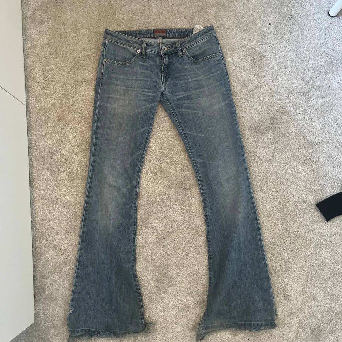 Blå bootcut jeans från Big Star