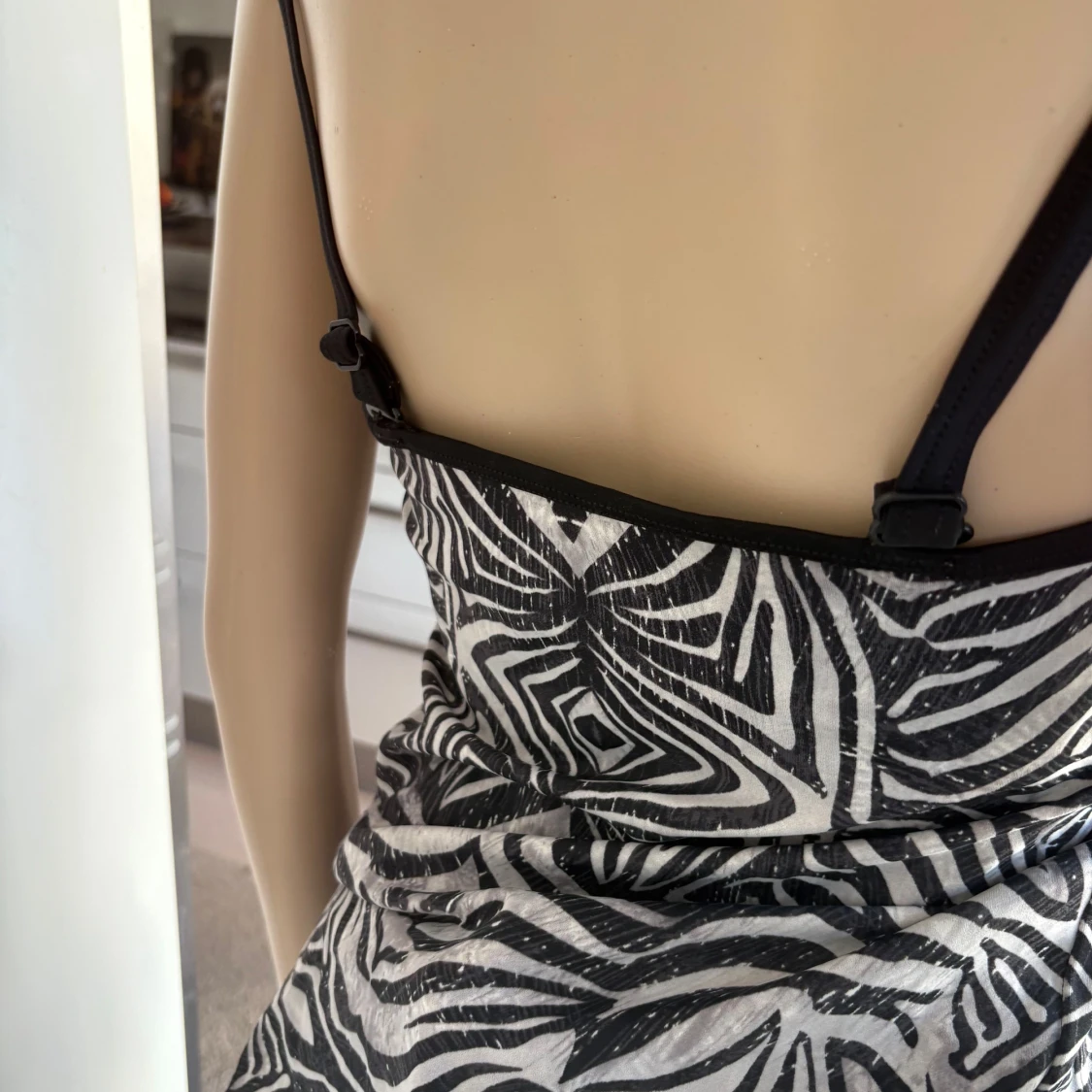 Zebramönstrad bad/topp från Trofé - 3