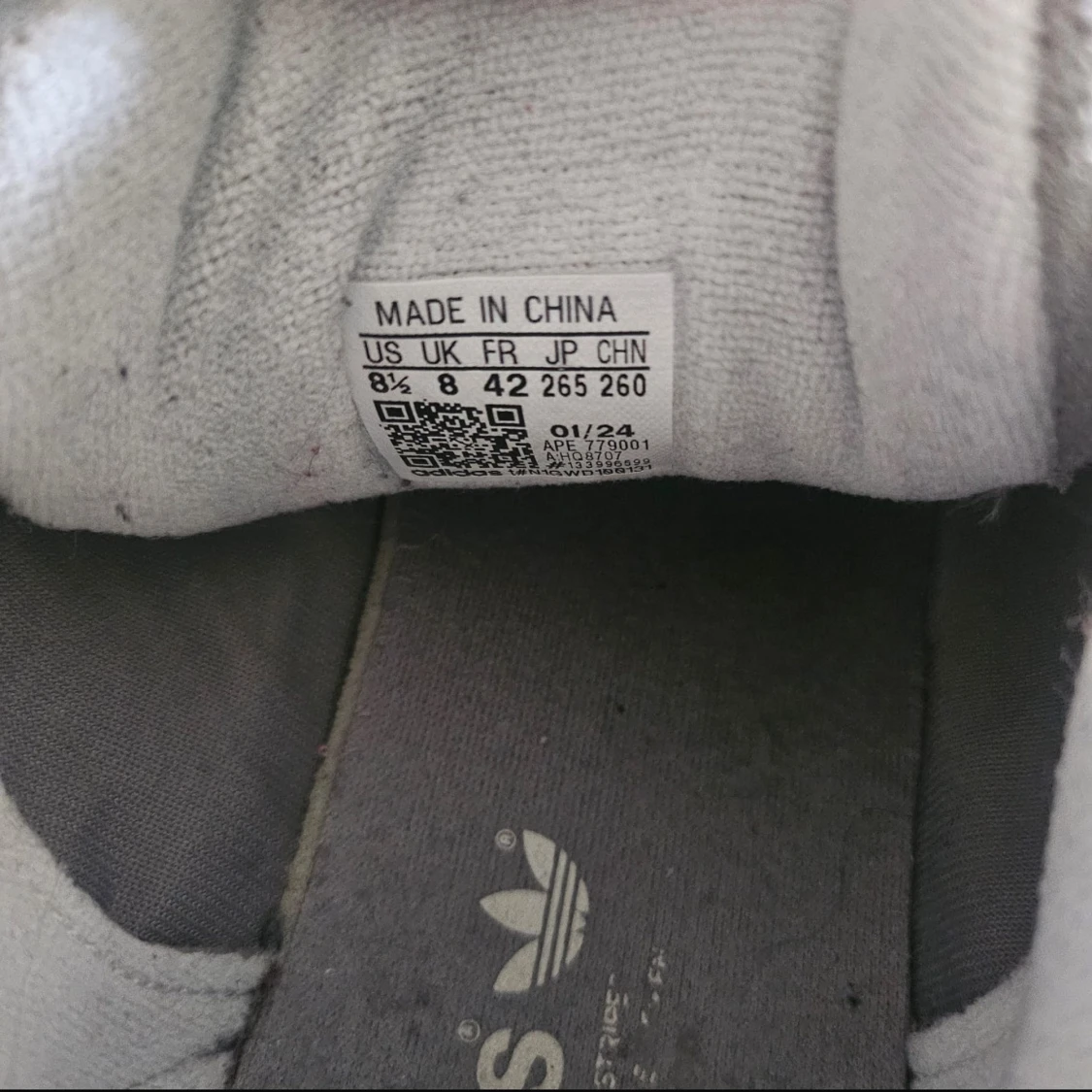 Adidas Campus grå sneakers - 3