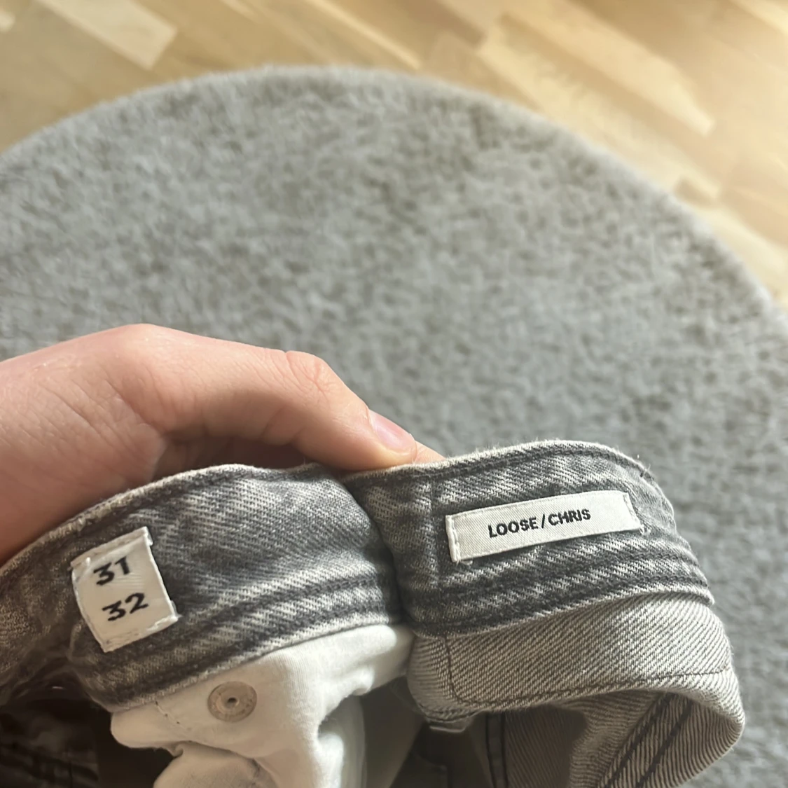 Grå loose fit jeans från Jack&Jones - 2