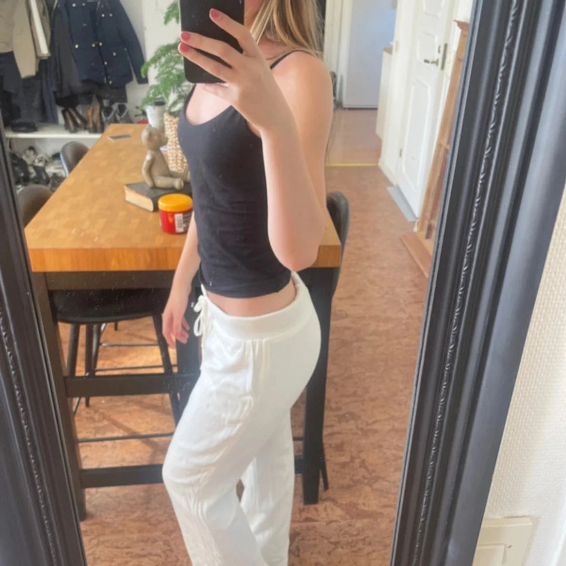 Vita linnebyxor  - 2