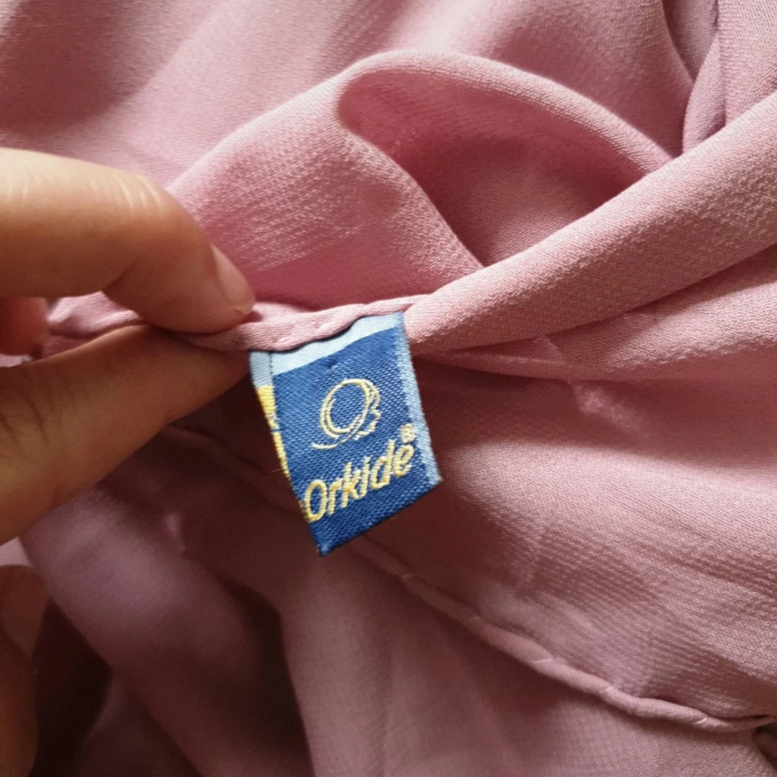 Ljusrosa sjal från Orkide - 1