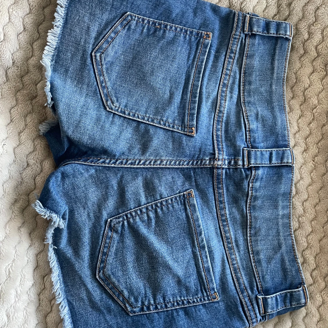 Blå jeansshorts H&M - 1