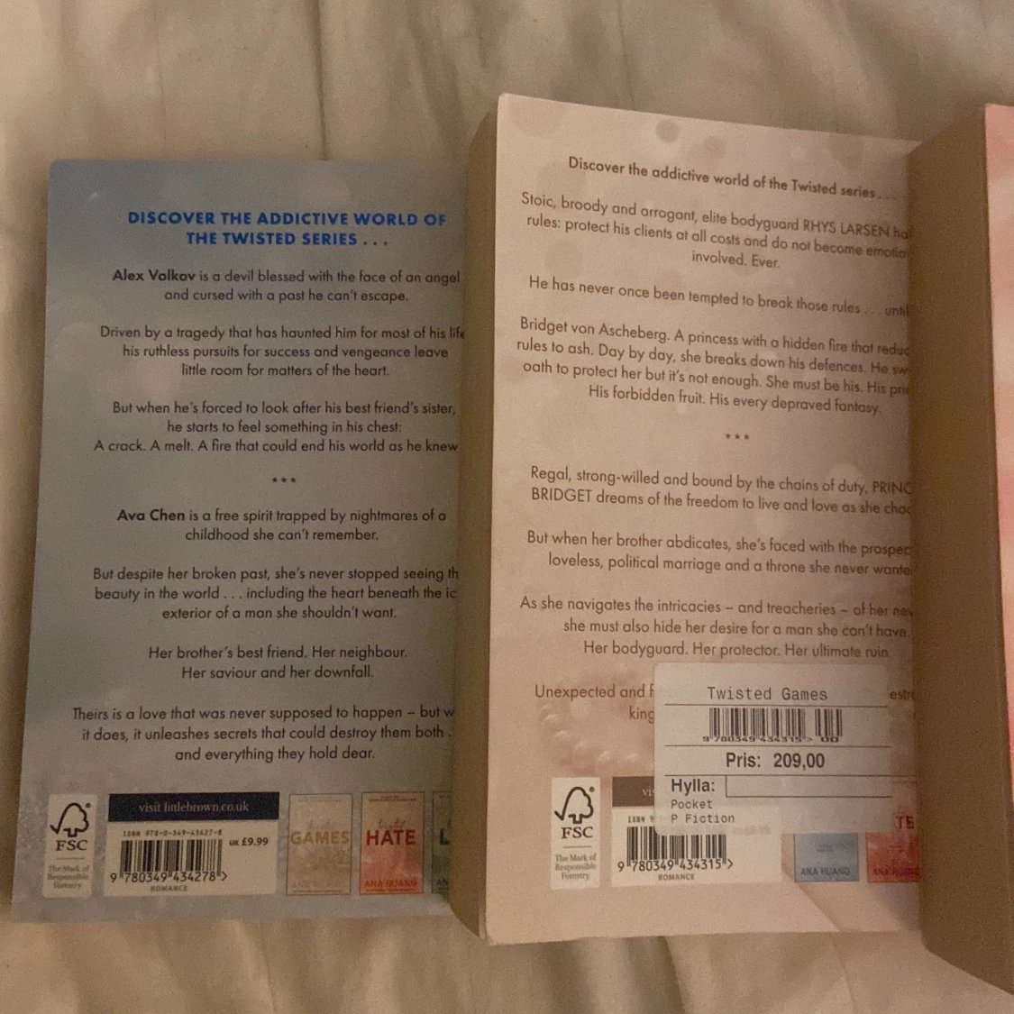 Twisted serien Böcker  - 1