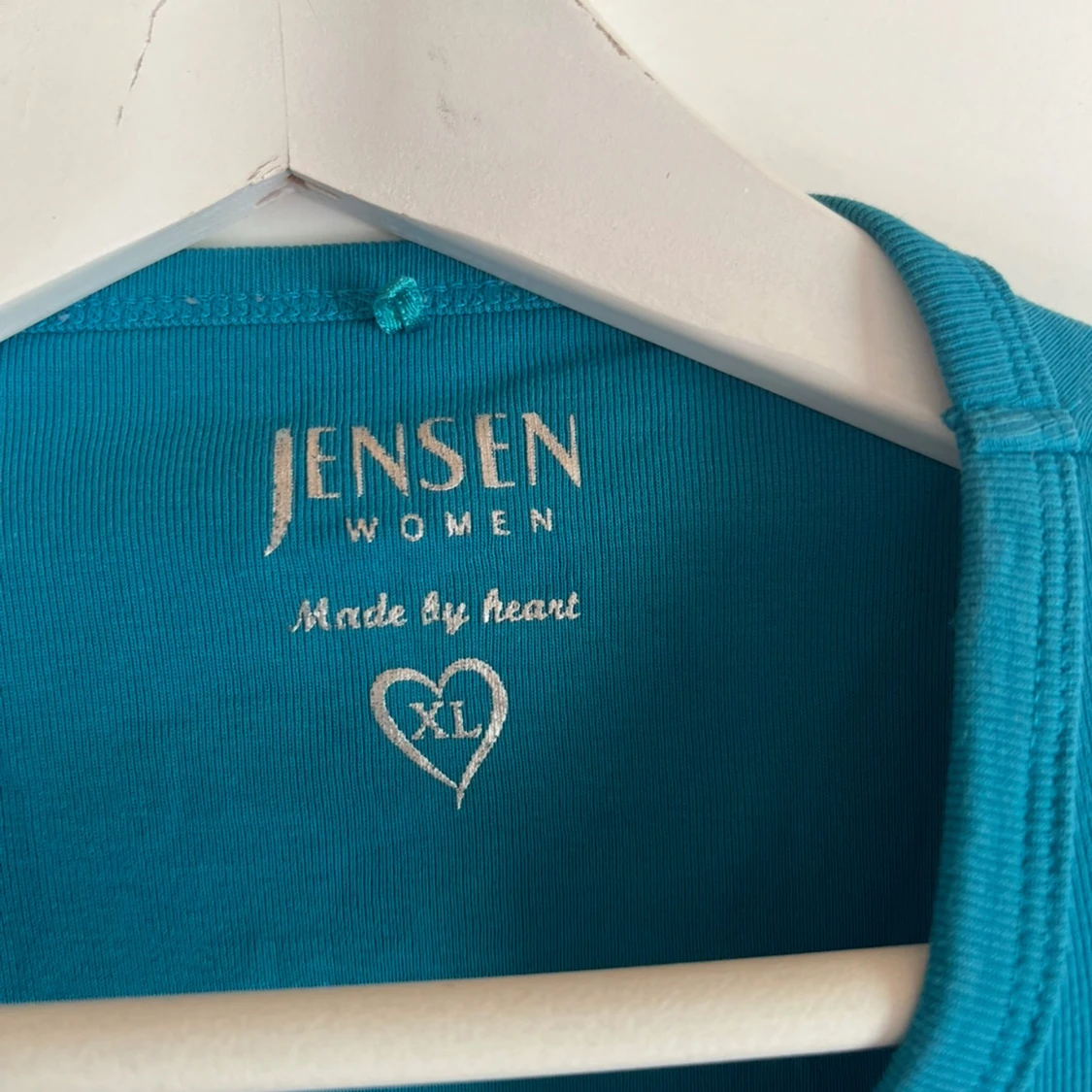 Turkos långärmad tröja från Jensen - 2