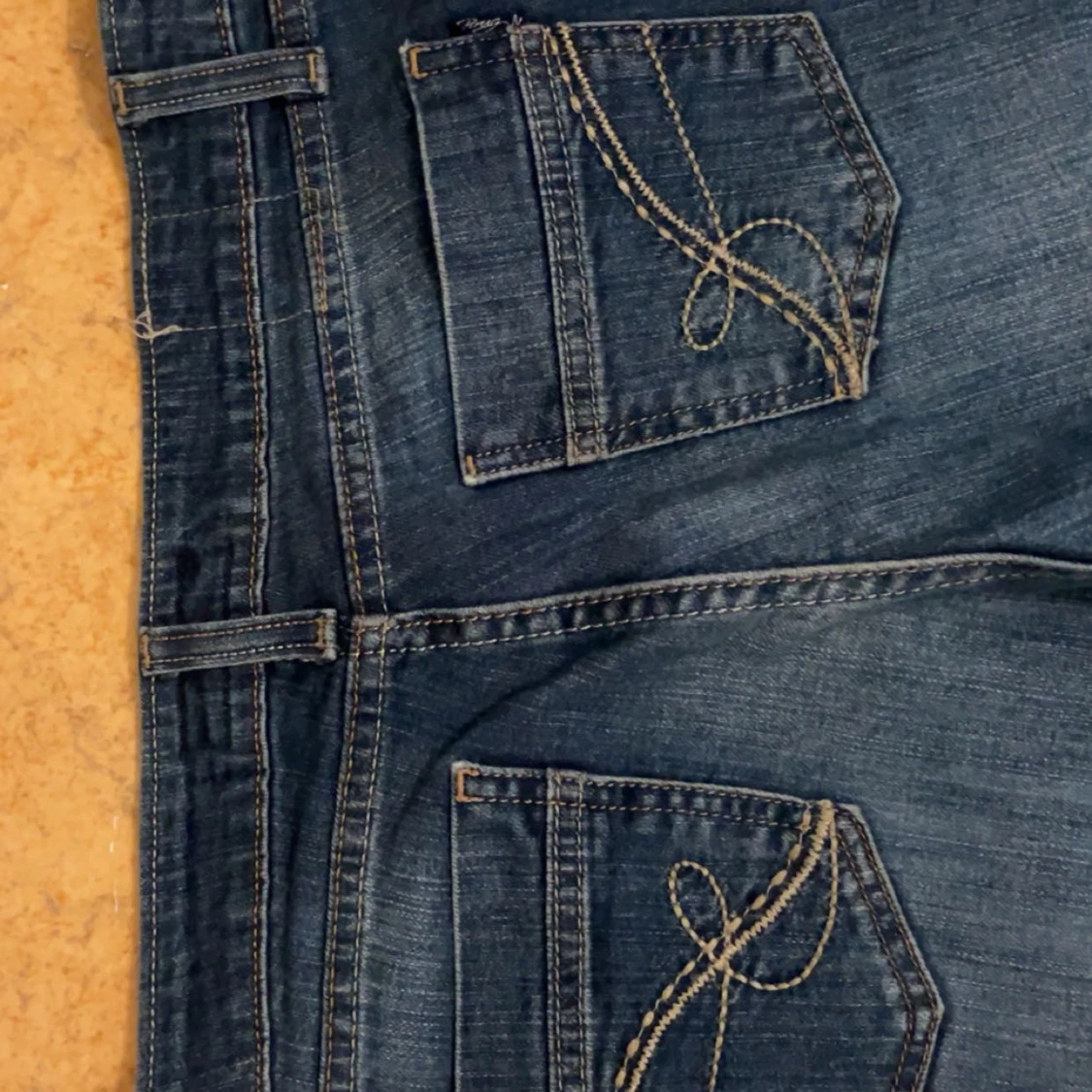 Replay blå jeans med broderade fickor - 2