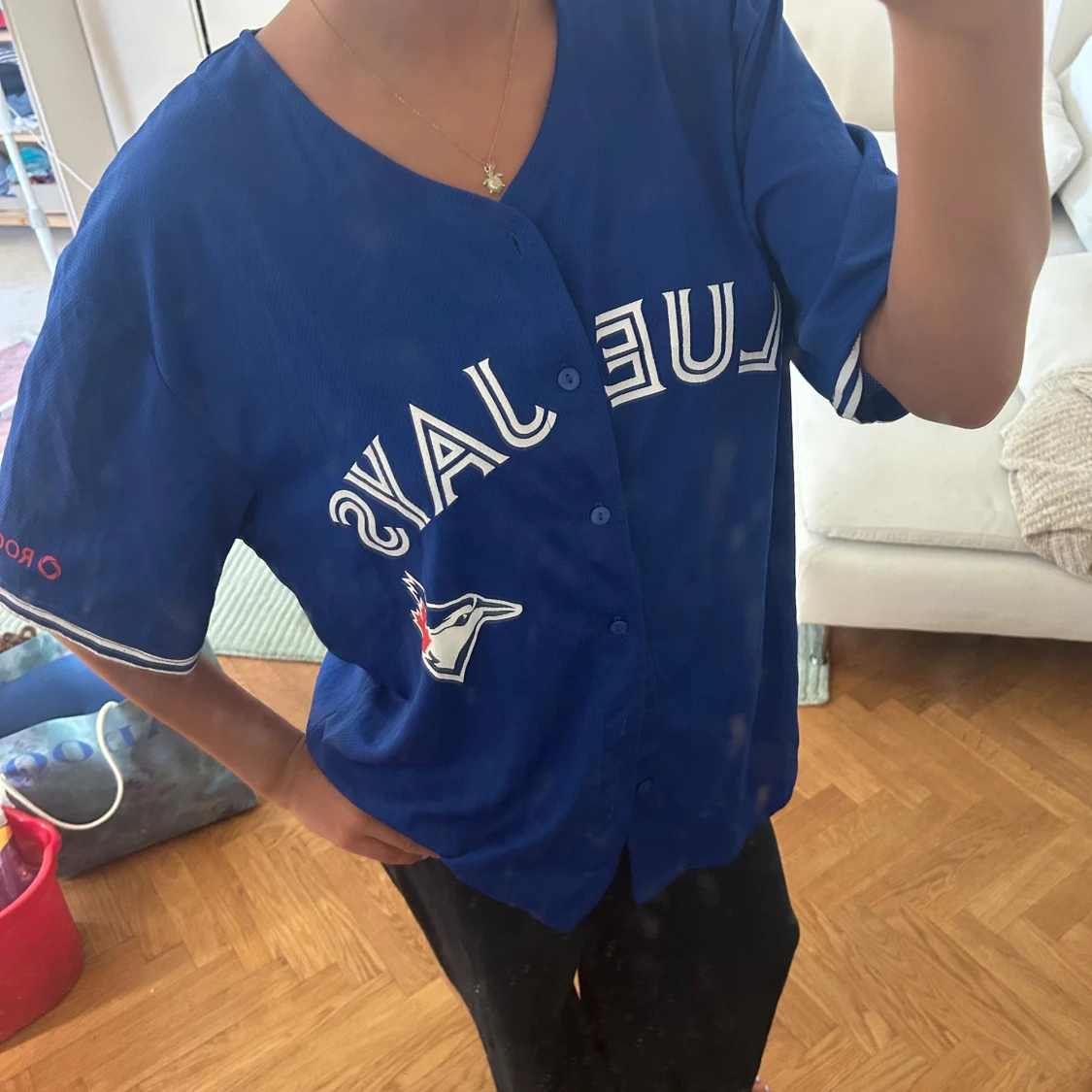 Blå Blue Jays tröja Martin 55