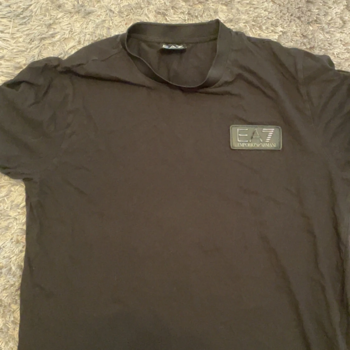 Svart EA7 Emporio Armani t-shirt