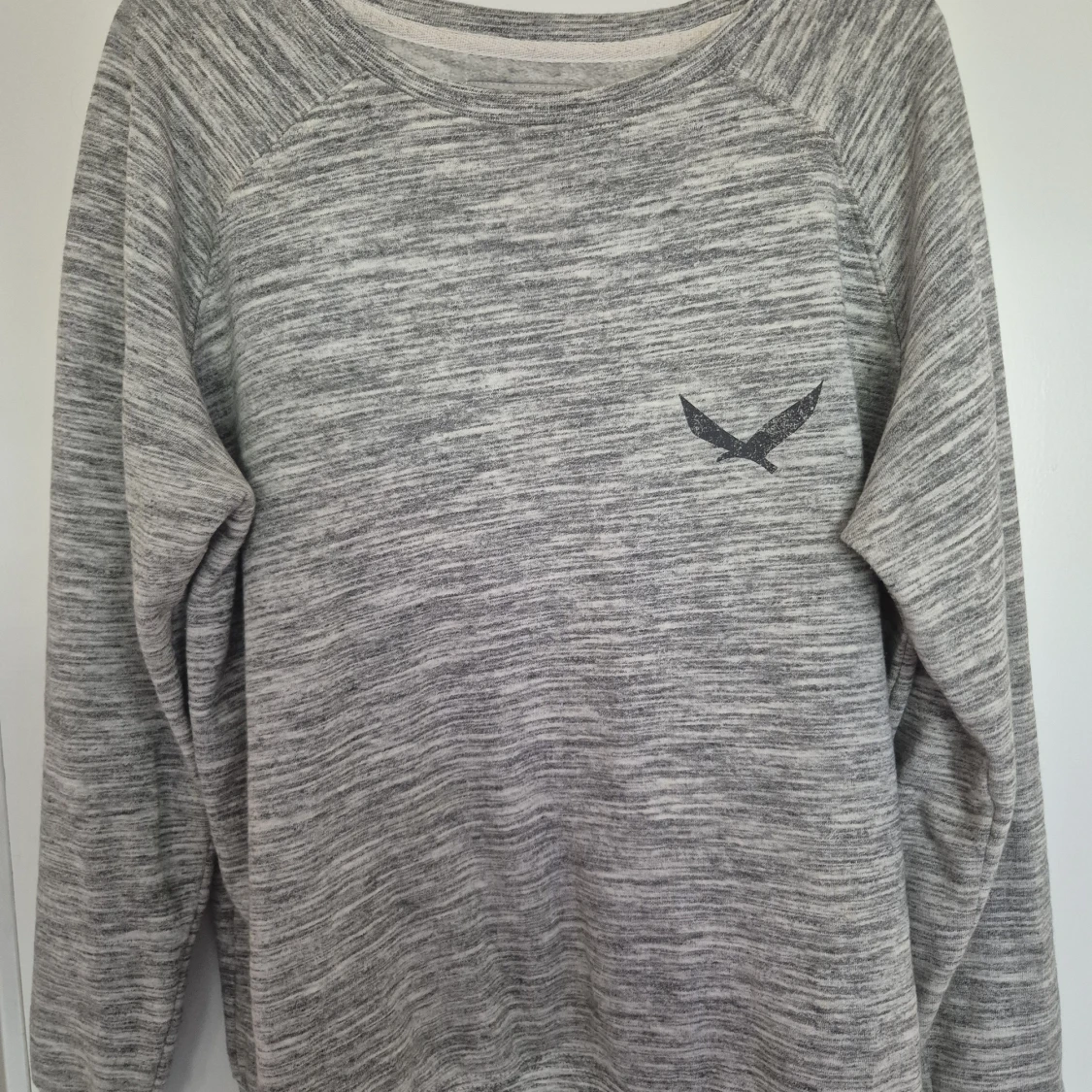 Gråmelerad tröja Iconic Sport M