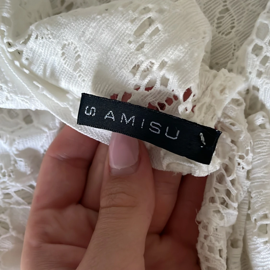 Vit spetsblus från Amisu - 1