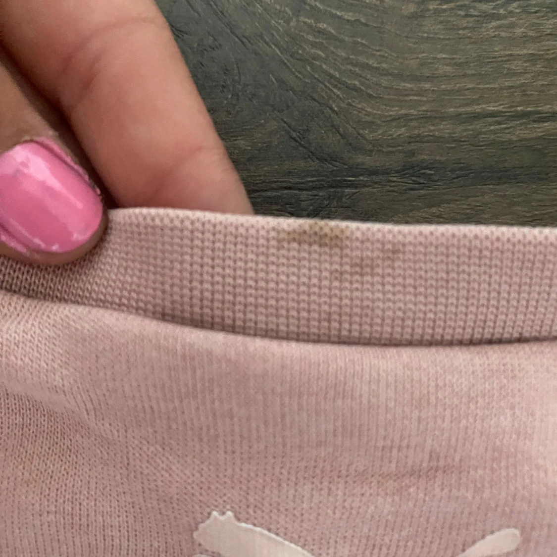 Rosa croppad tröja  - 1