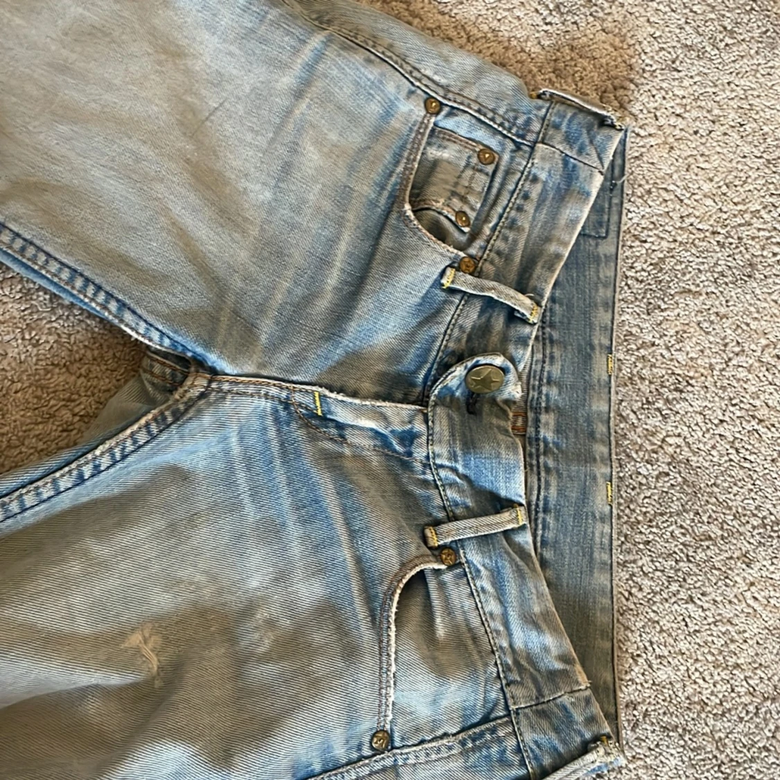 Ljusblå Levis jeans - 2