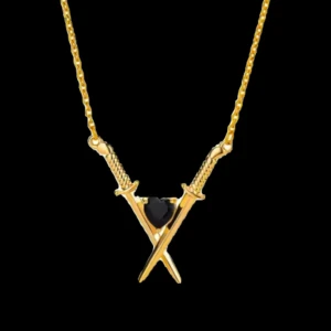 Halsband guld - Dessa helt nya halsband säljes! Finns 3 i lager och är i materialet rostfritt stål! Priset är styckvis💋