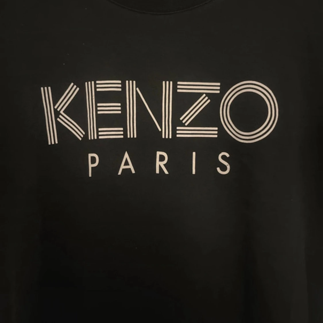 Svart Kenzo t-shirt med logga - 1