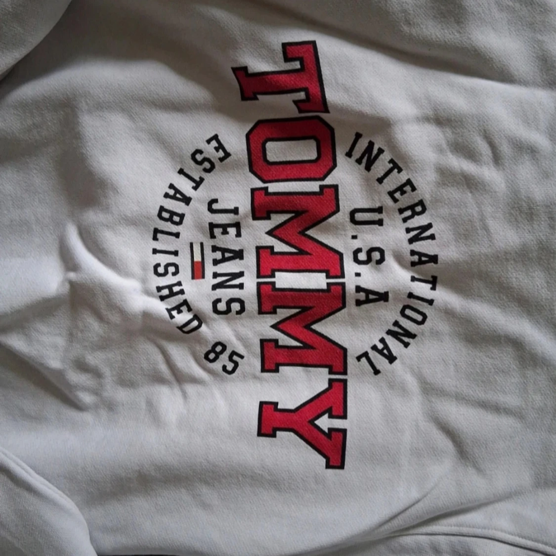 Vit sweatshirt Tommy Jeans S - 2