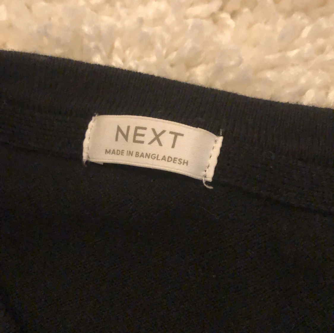 Svart kofta från Next med knappar - 1