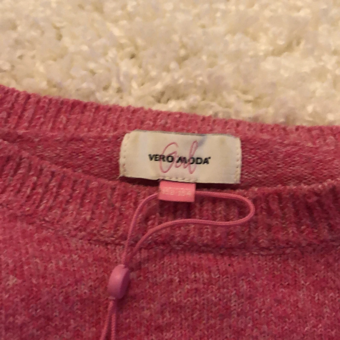 Rosa stickad tröja från Vero Moda - 1