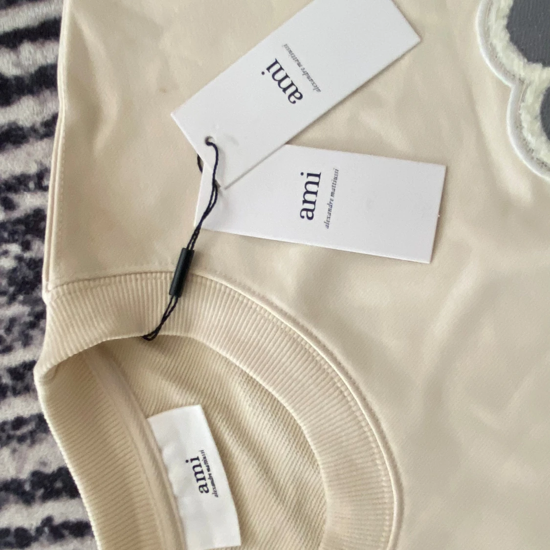 Beige sweatshirt från Ami - 1