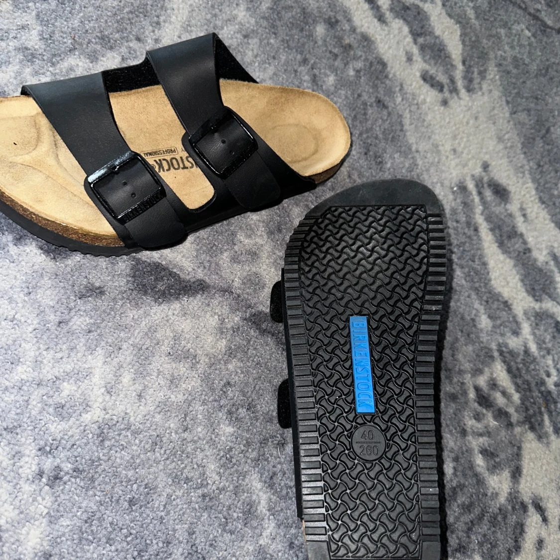 Svarta sandaler från Birkenstock - 2