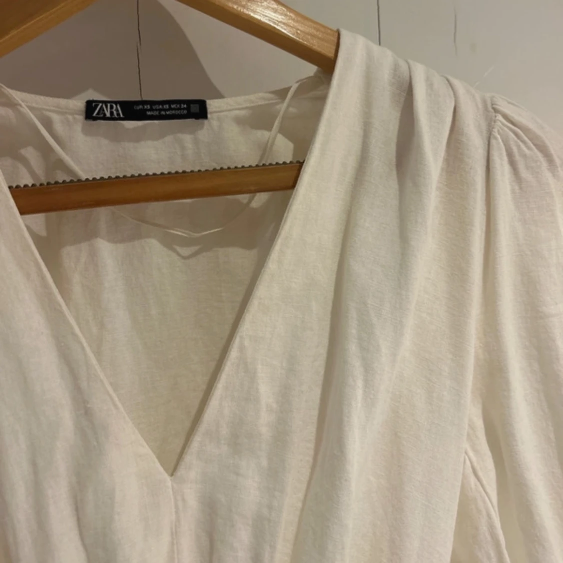 Vit klänning från Zara