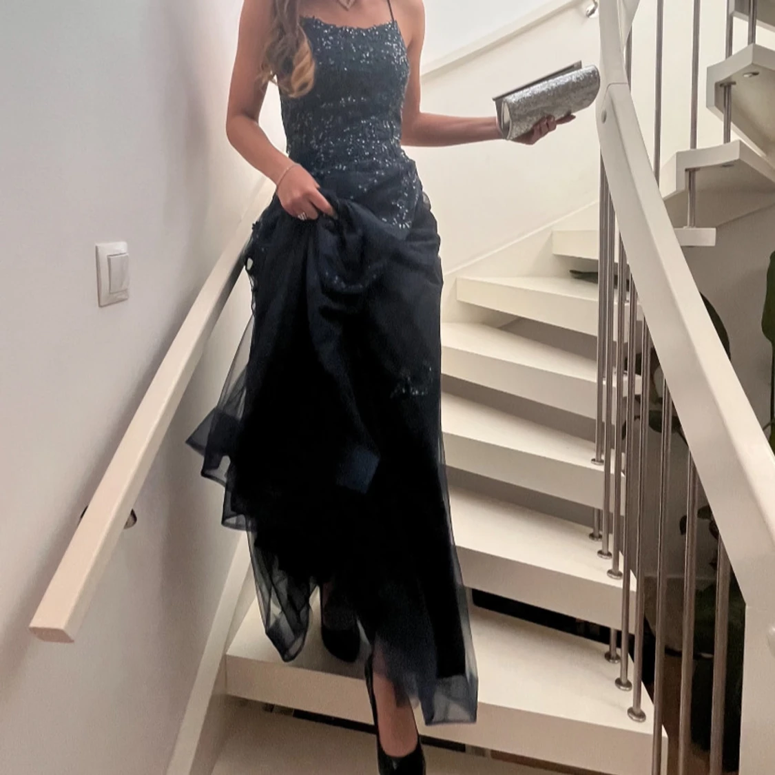 Mörkblå Balklänning  - 2