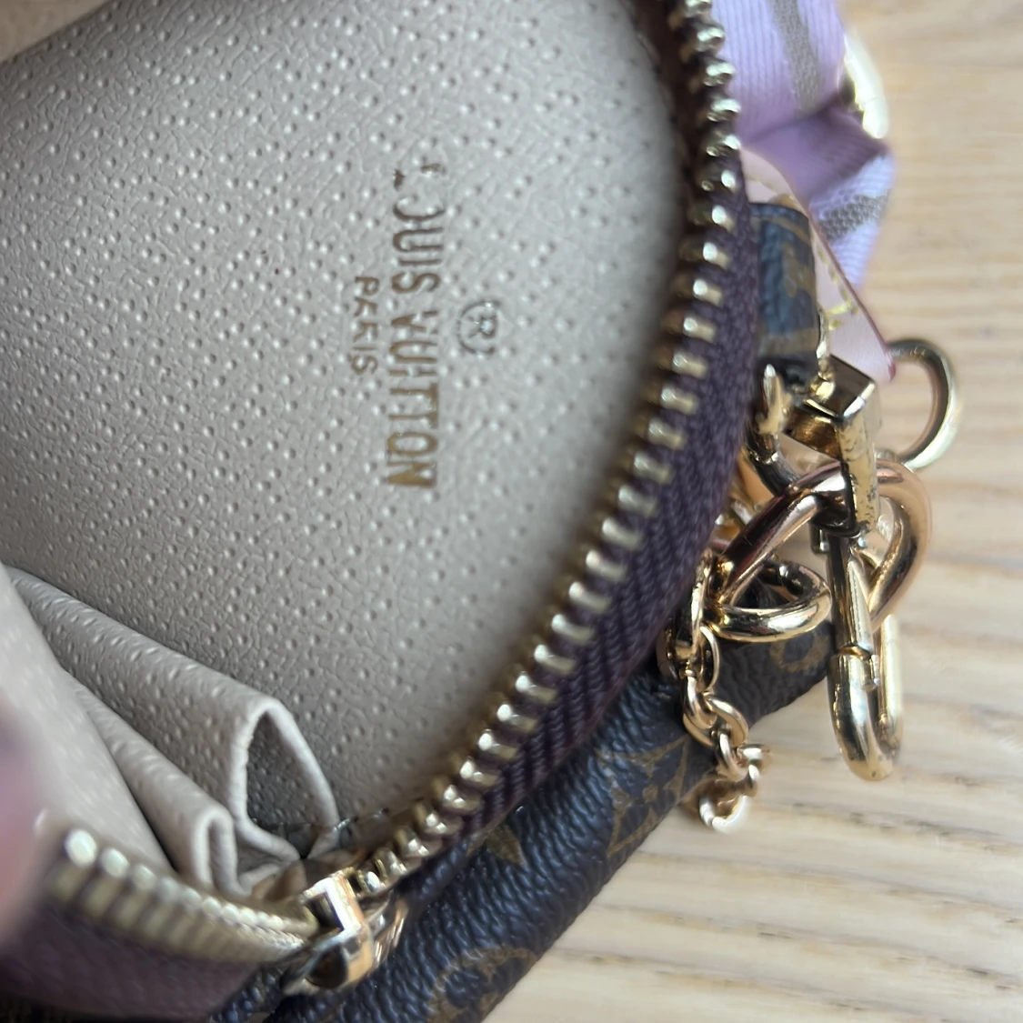 Louis Vuitton monogram axelväska - 1