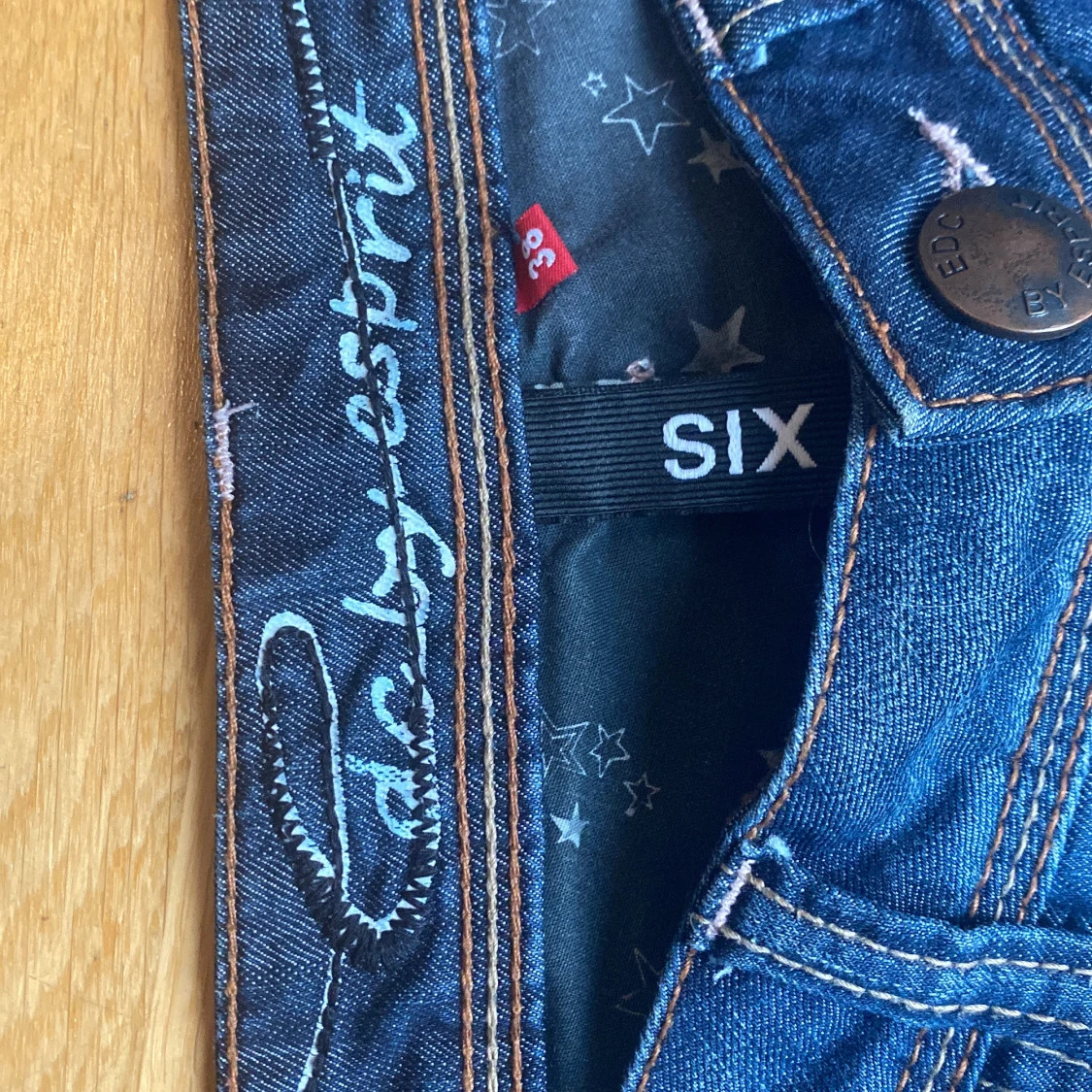 Blå jeansshorts från Esprit - 2