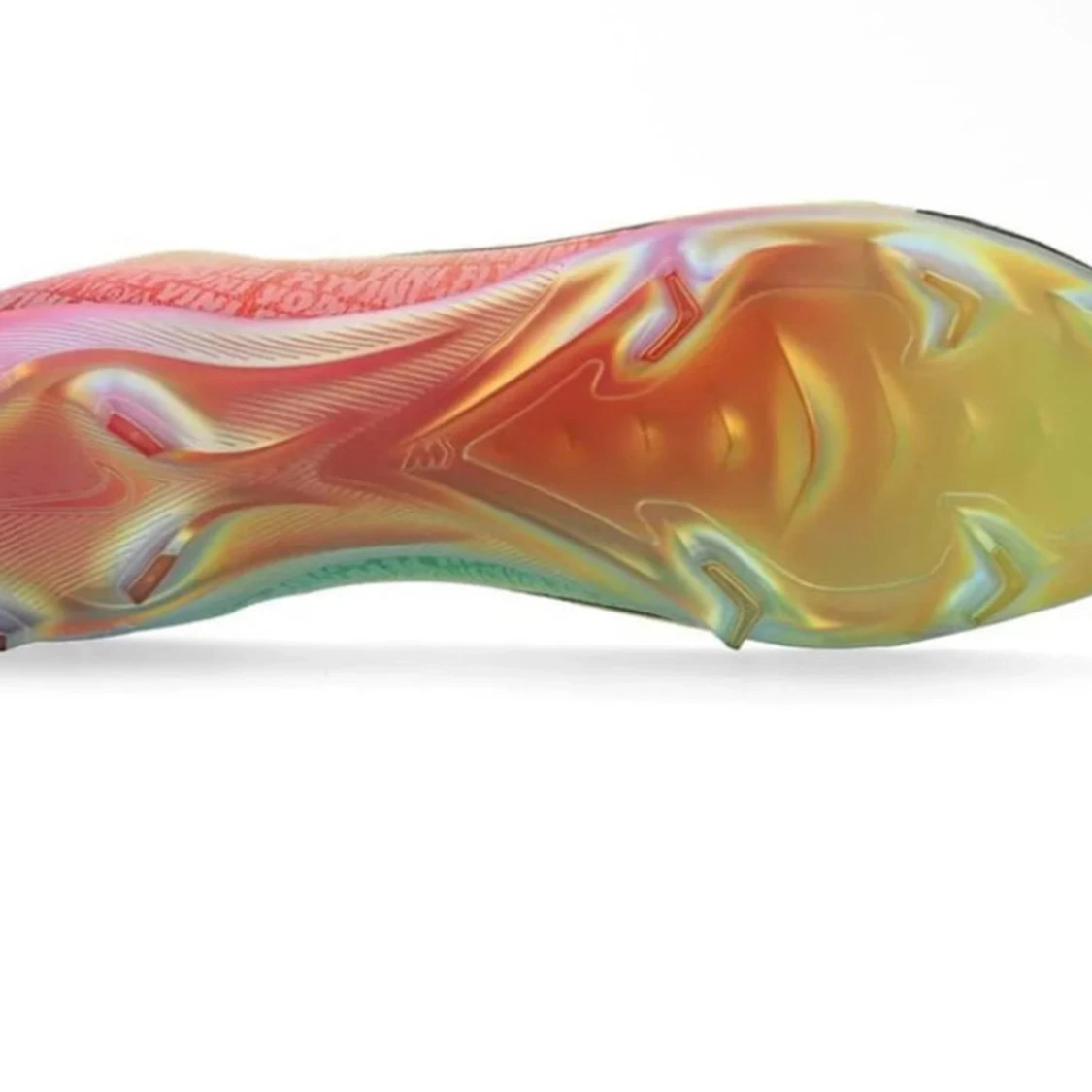 Nike fotbollsskor med regnbågssula - 2