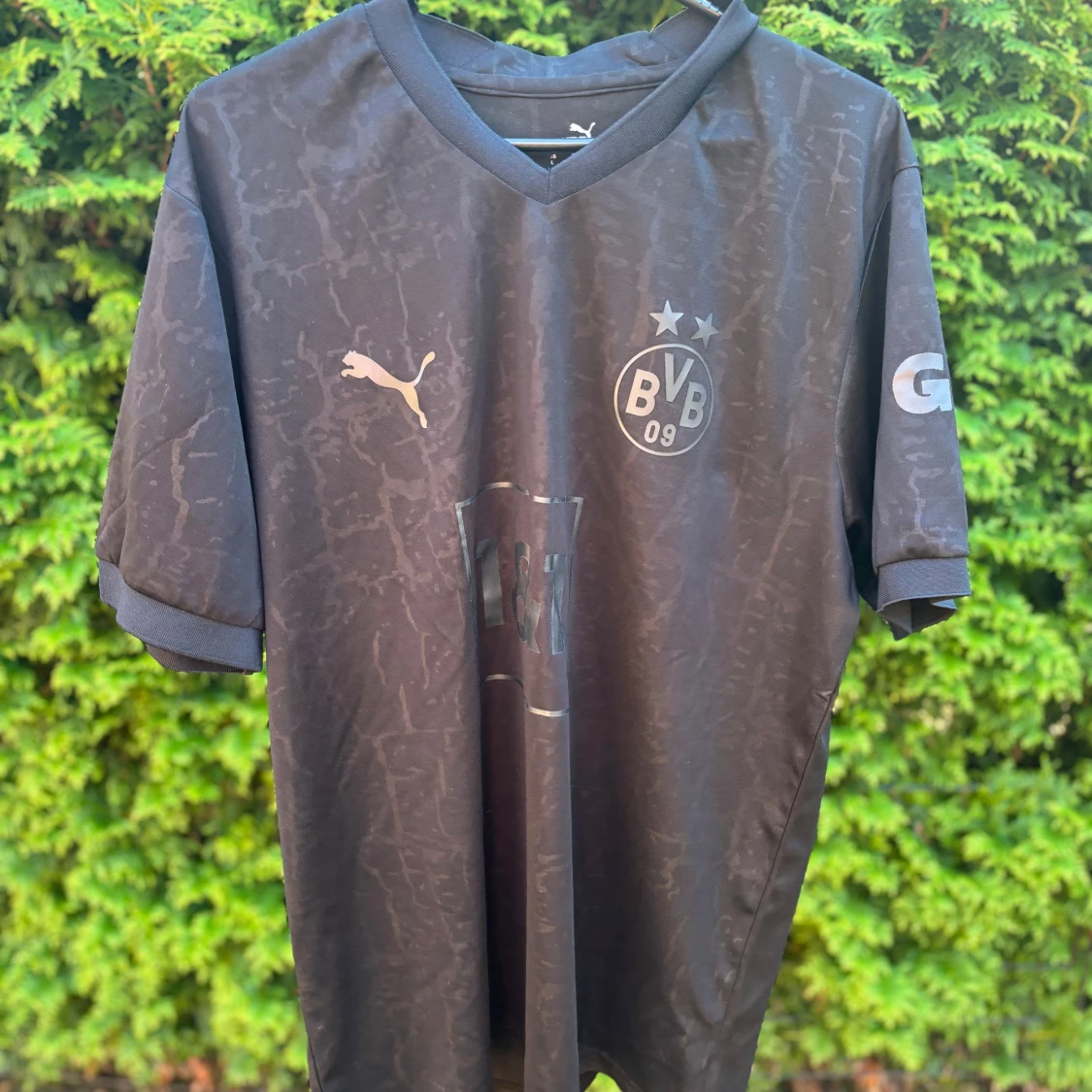 Svart Borussia Dortmund Puma tröja