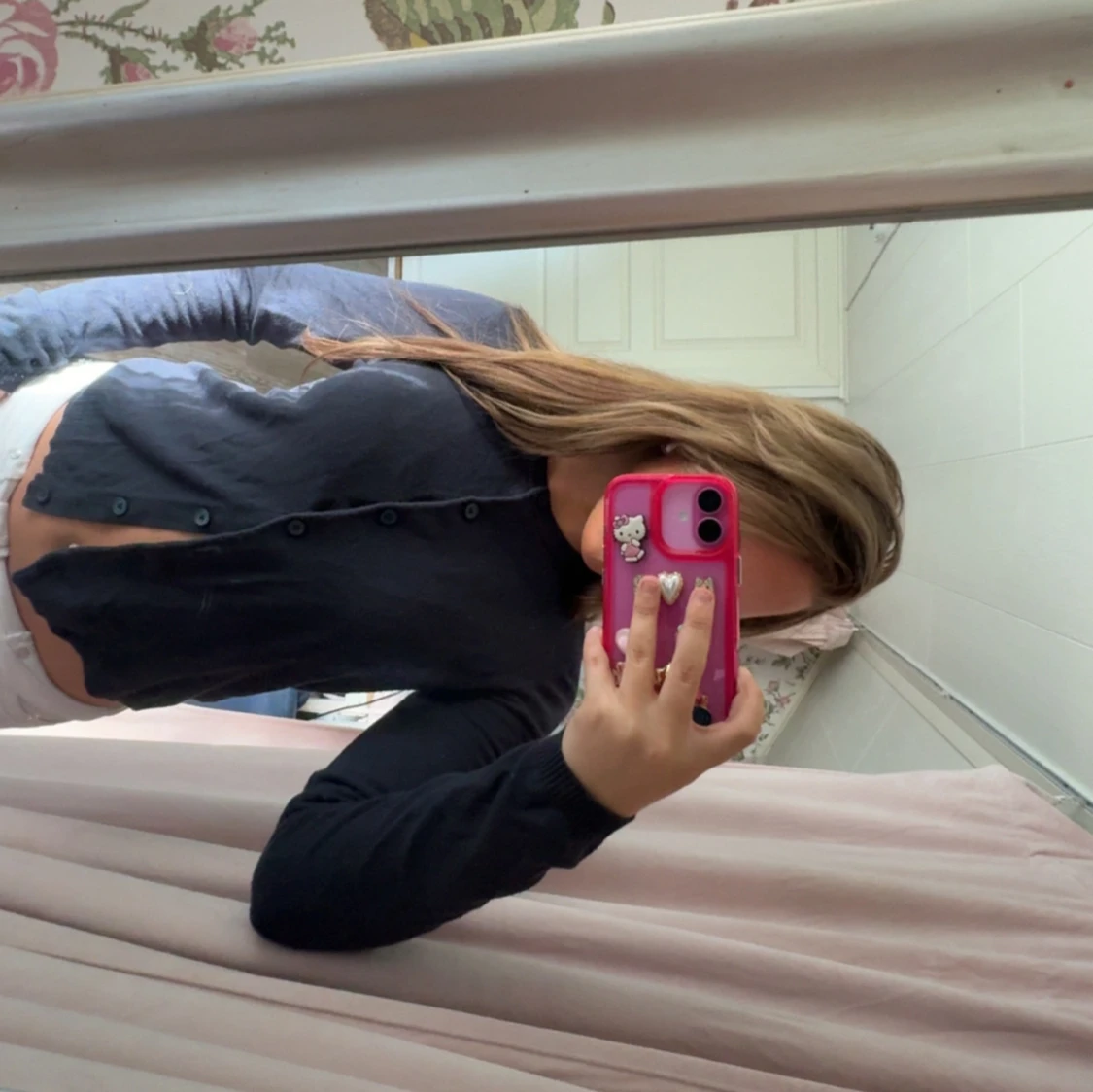 Mörkblå kofta  - 2