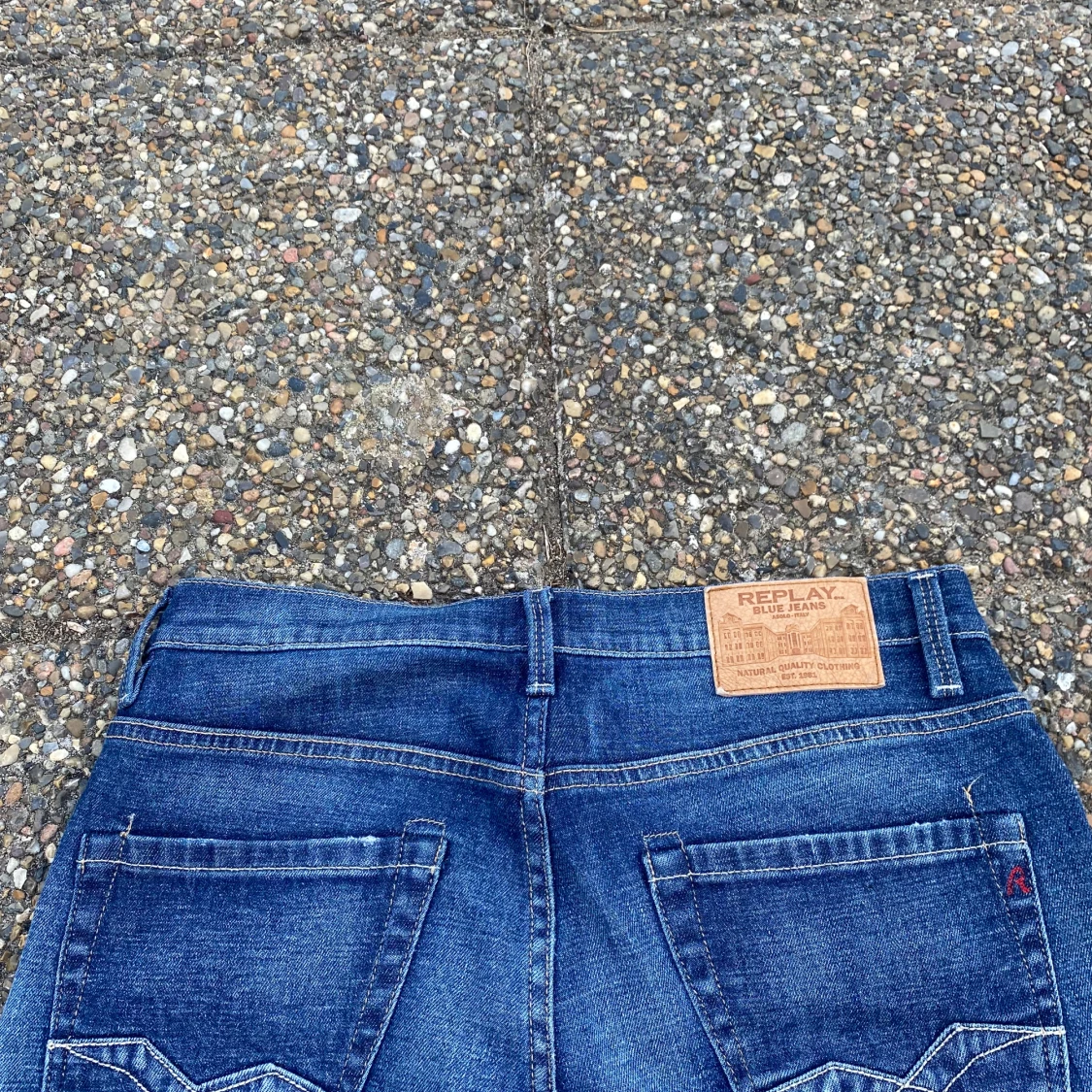 Blå Replay Mini Waitom jeans - 3