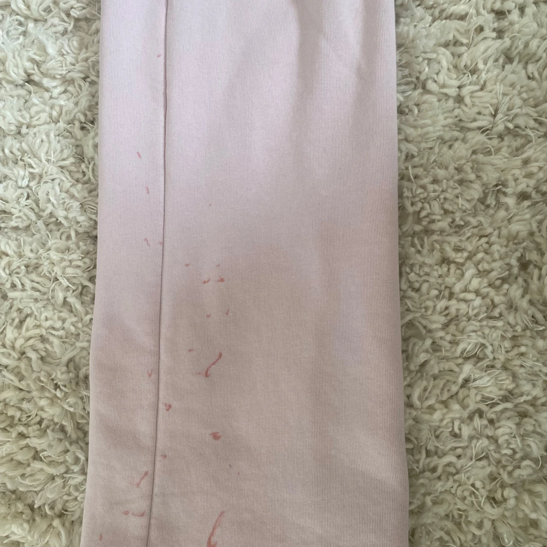 Ljusrosa mjukisbyxor med snörning - 3