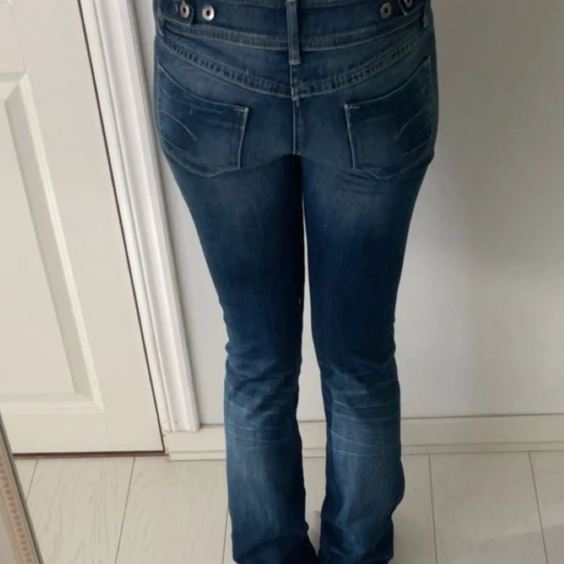 Blå low waist jeans från G-Star RAW - 1