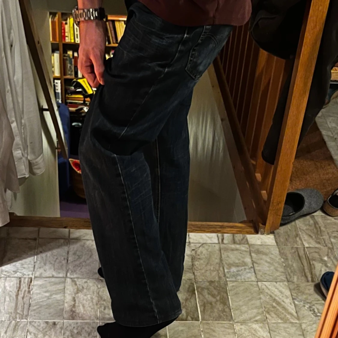 Levi's 507 mörkblå jeans bootcut - 3