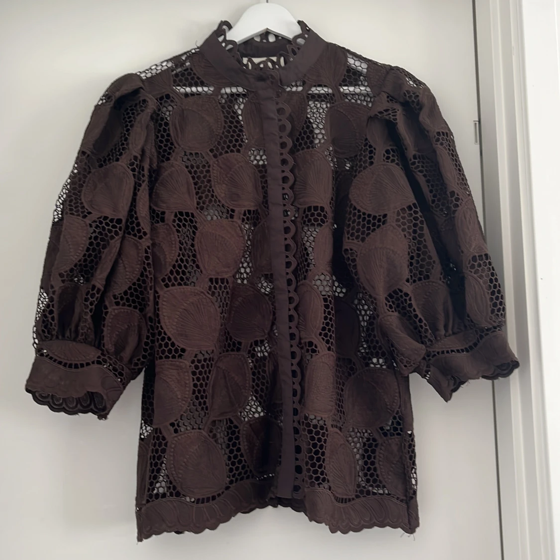 Brun bluse från copenhagen muse