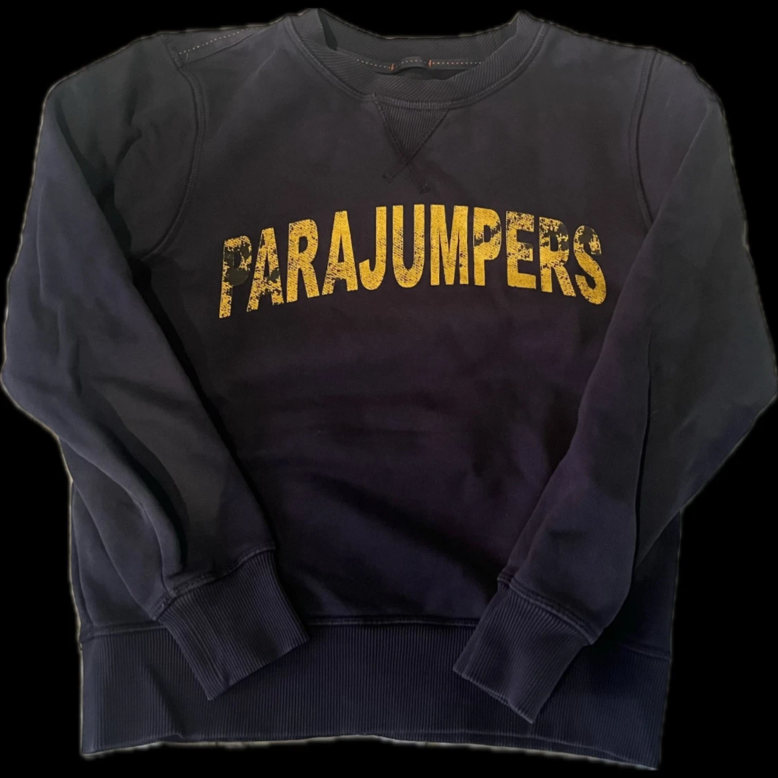 Svart sweatshirt från Parajumpers