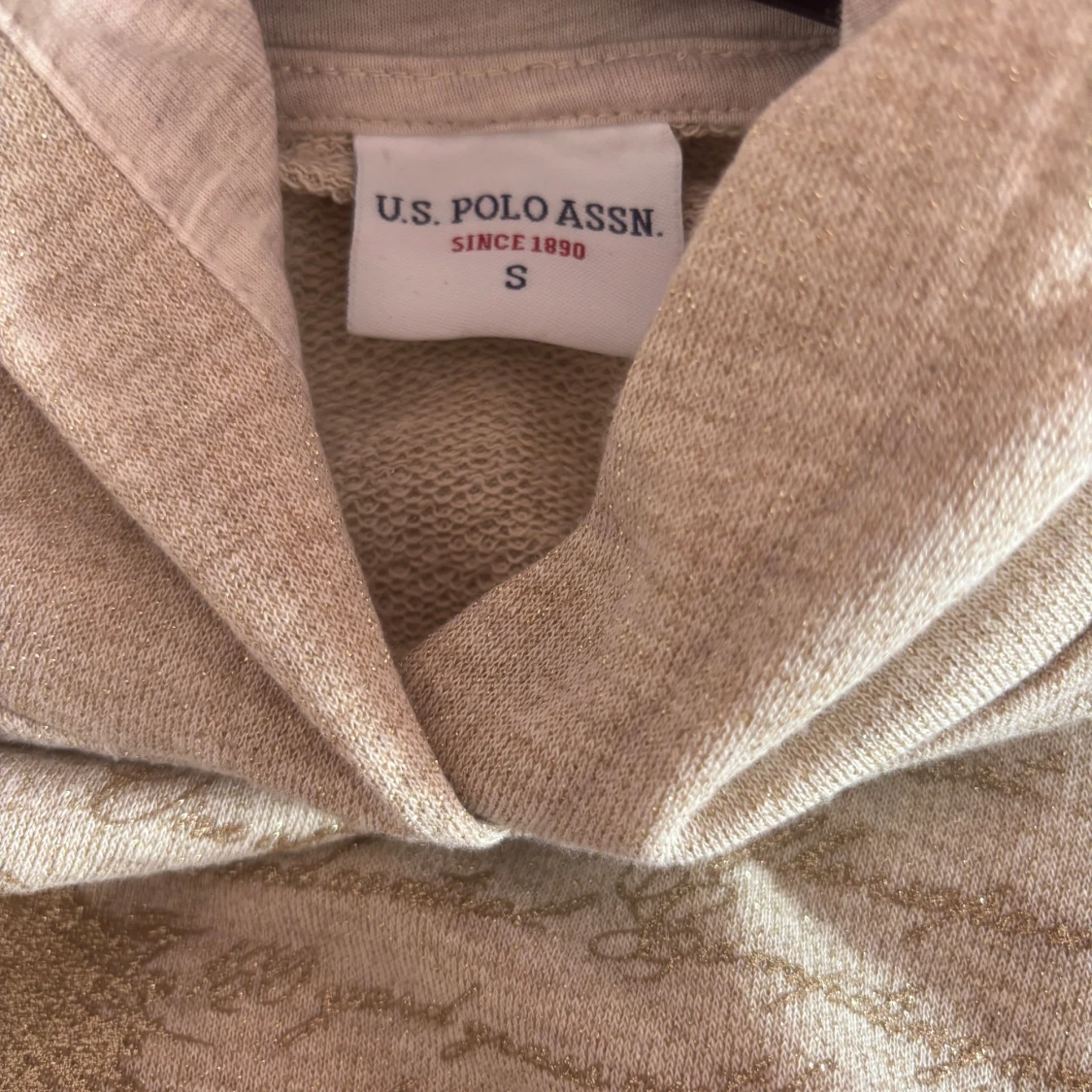 Beige hoodie från U.S. Polo Assn. - 2