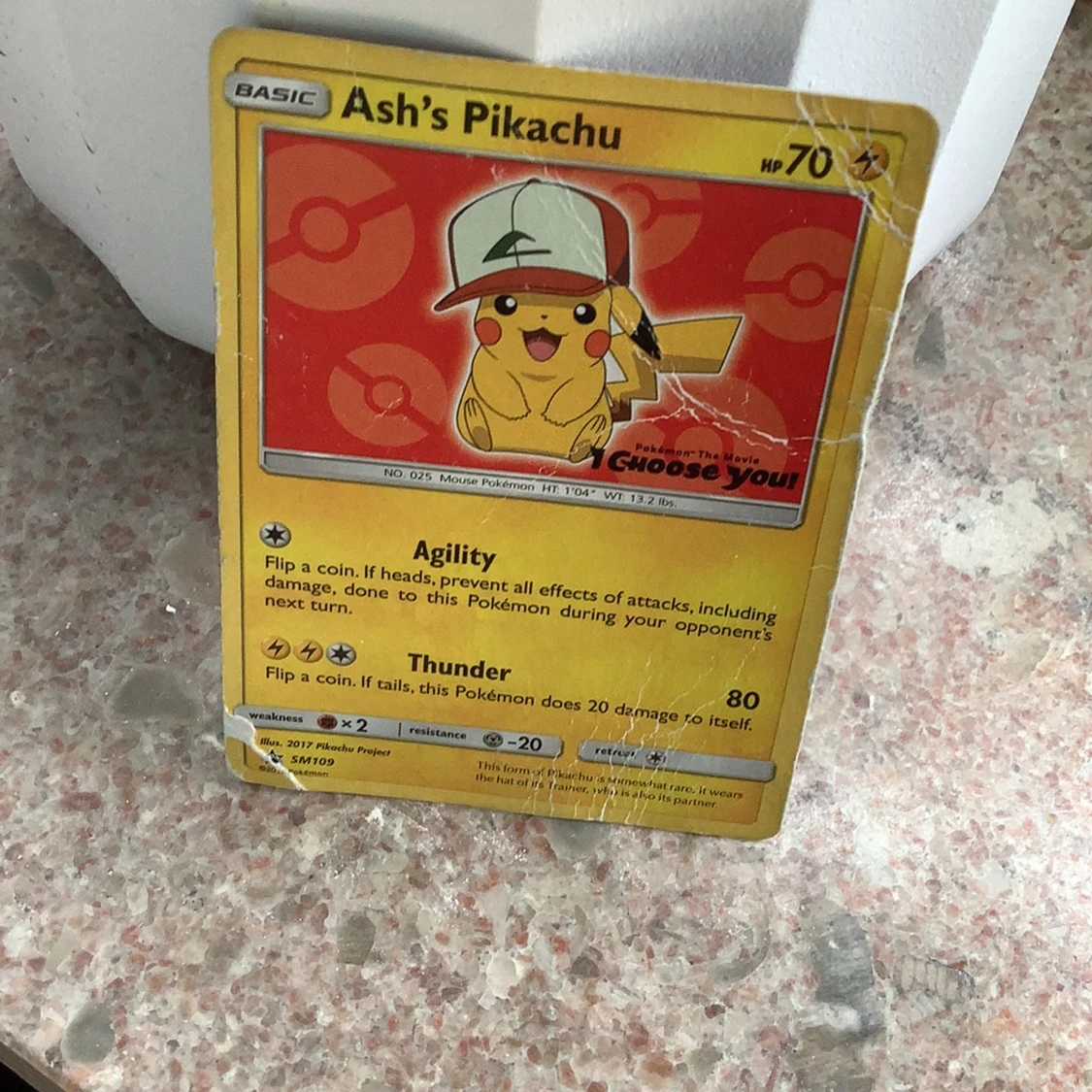 Pokémonkort Ash's Pikachu - 2