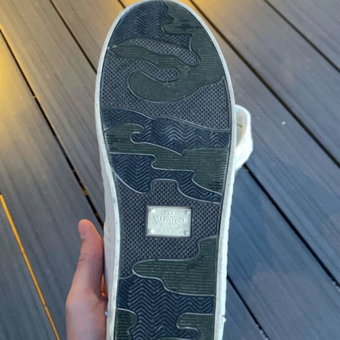 Vita Valentino sneakers med snörning - 3