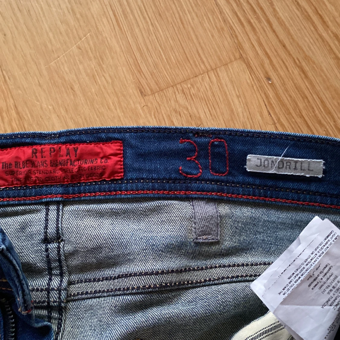 Blå Replay Jondrill jeans - 4