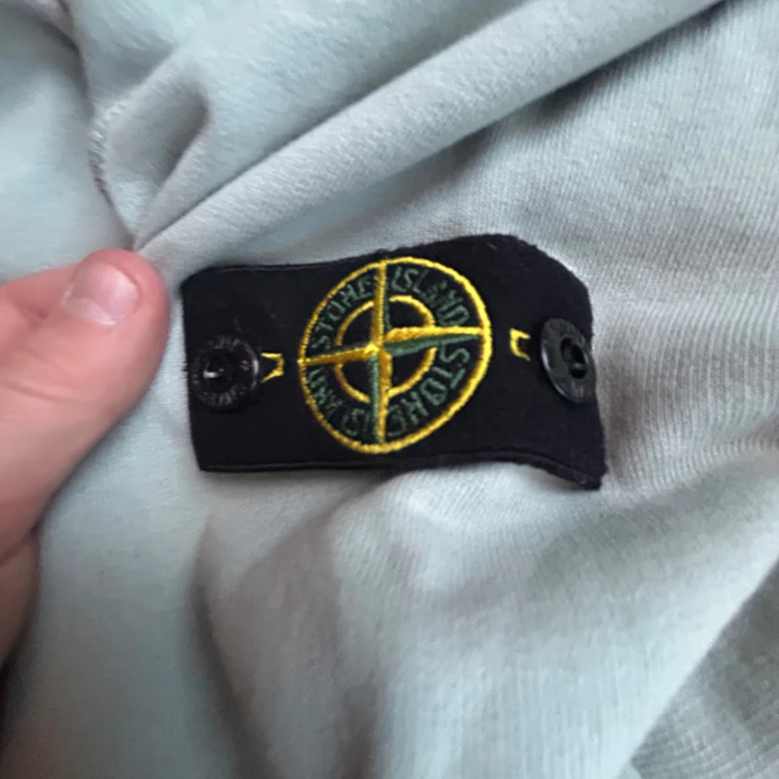 Turkos hoodie från Stone Island - 3