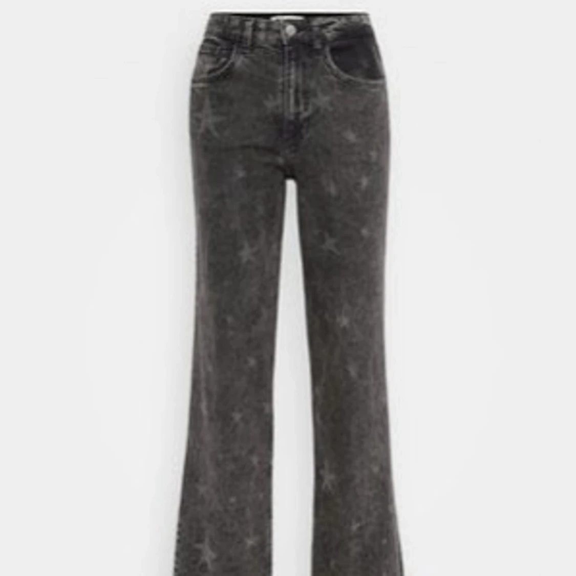 Svarta jeans med stjärnmönster X-Tall
