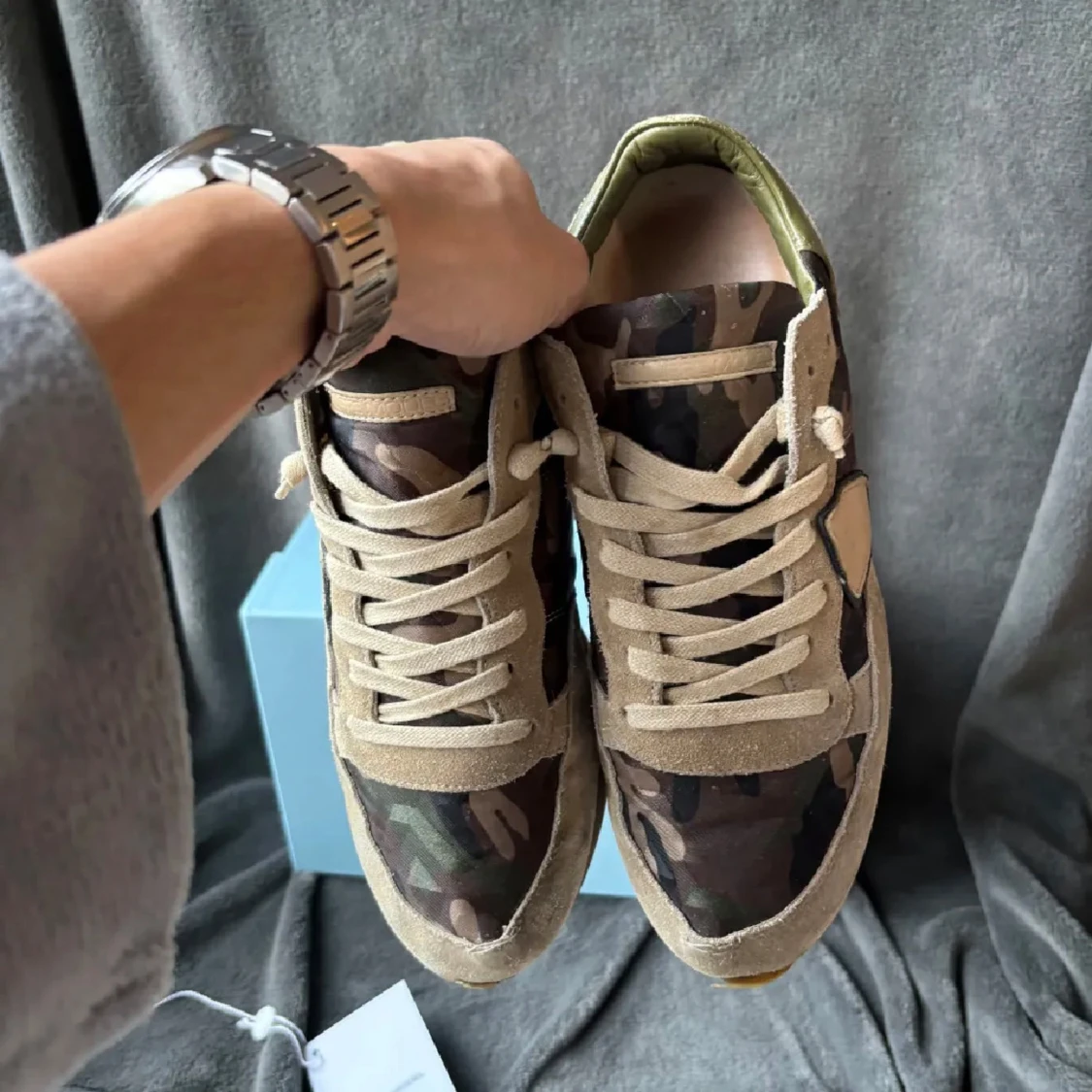 Camo sneakers från Philippe Model - 2