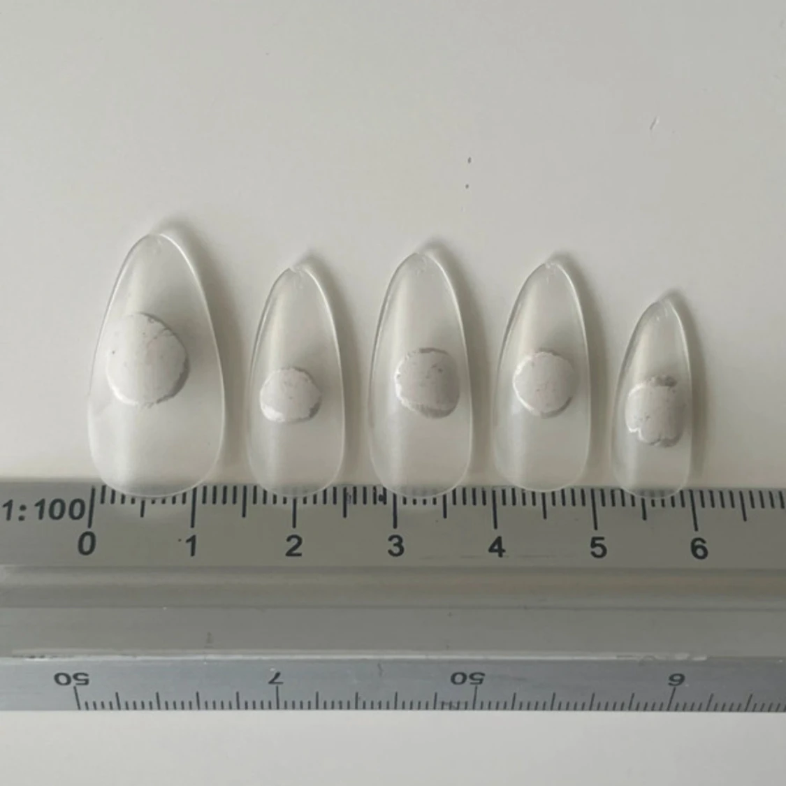 Fruktiga handmålade lösnaglar - 4