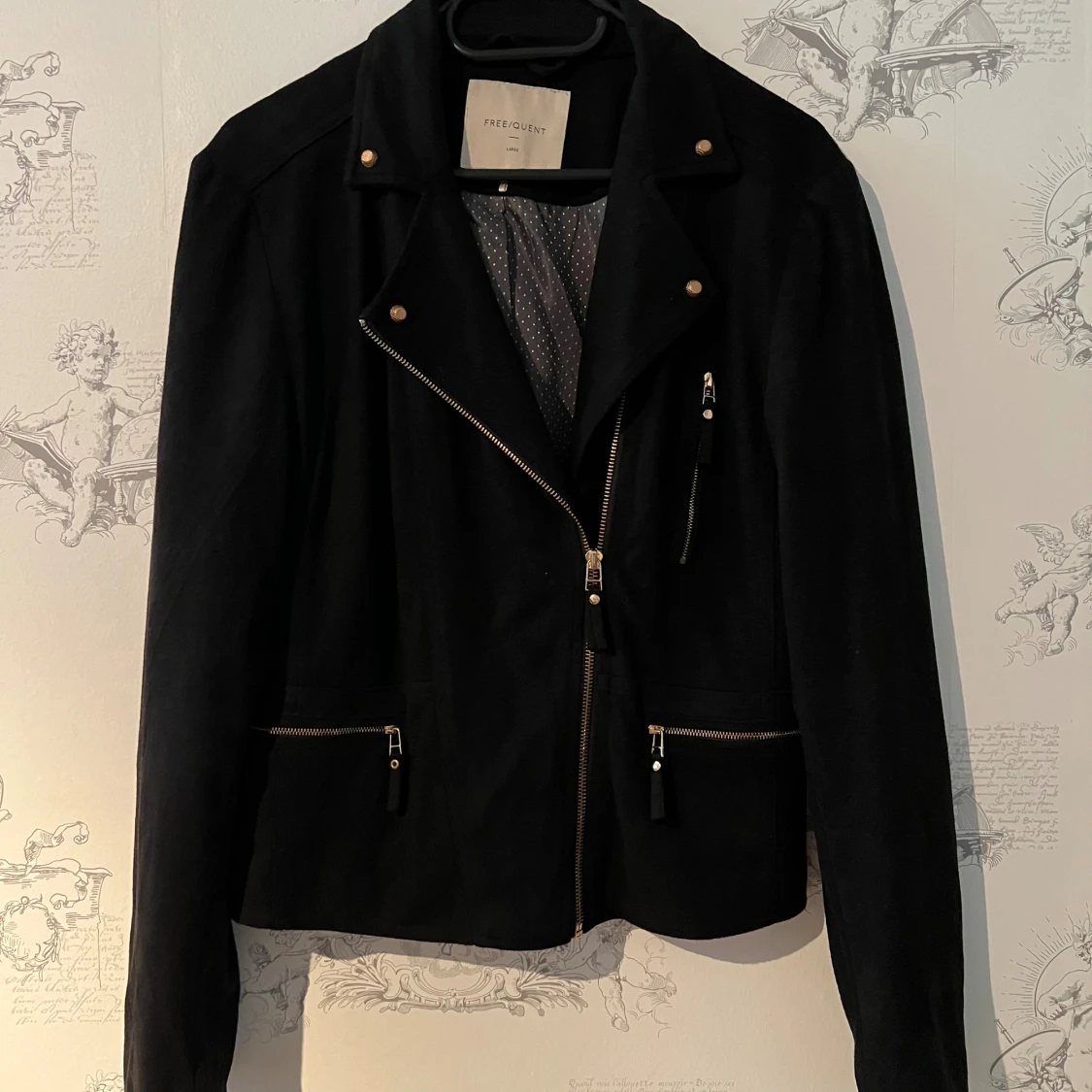 Svart mockajacka från FREE/QUENT - 1