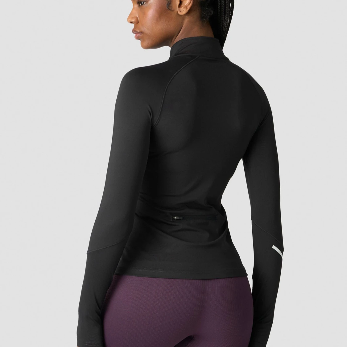 Svart långärmad träningströja ICIW - 1