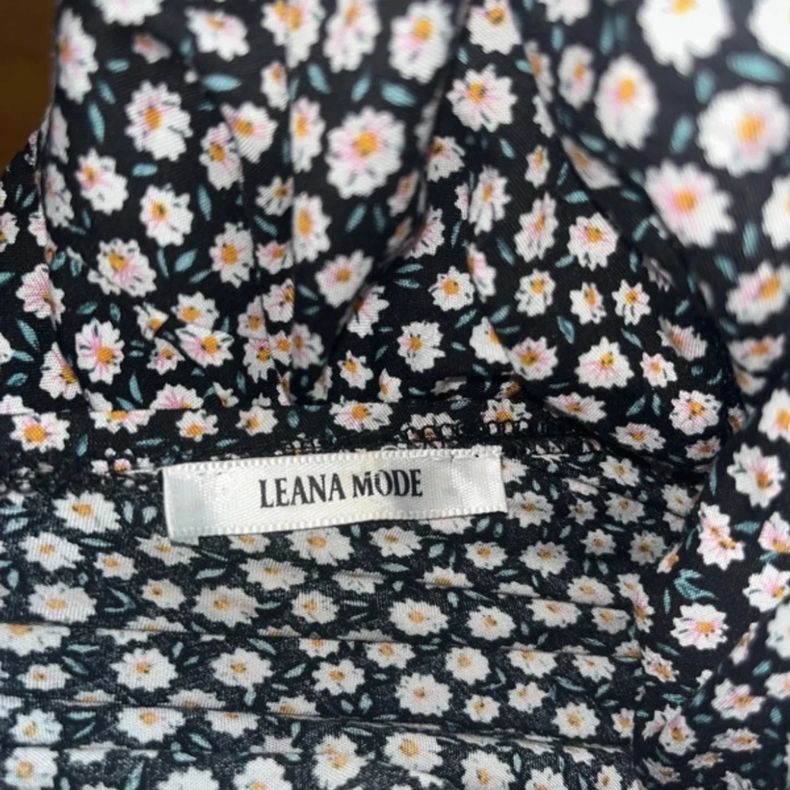 Blommig långklänning från Leana Mode - 1