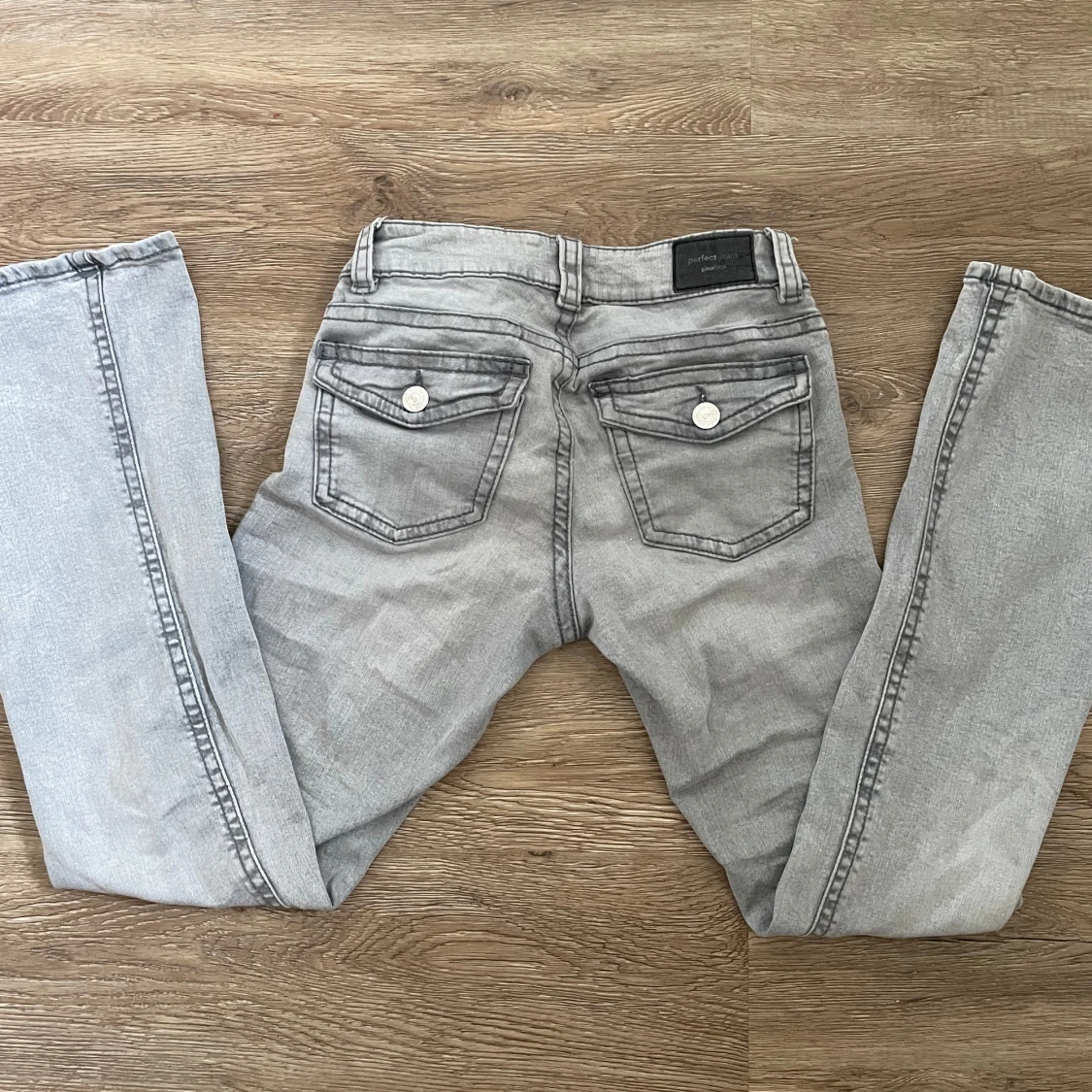 Lågmidjade jeans - 1